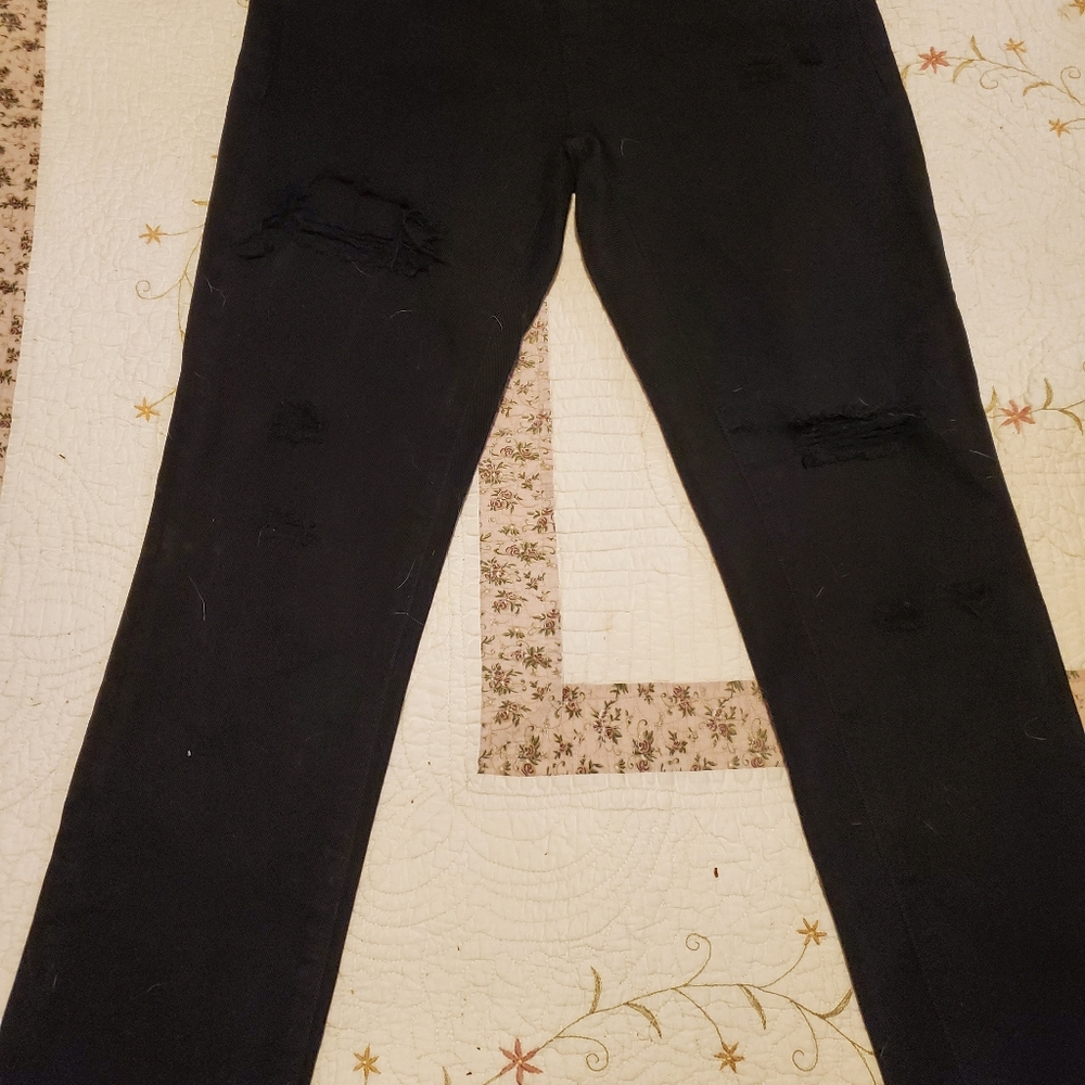 Black girlfriend jeans